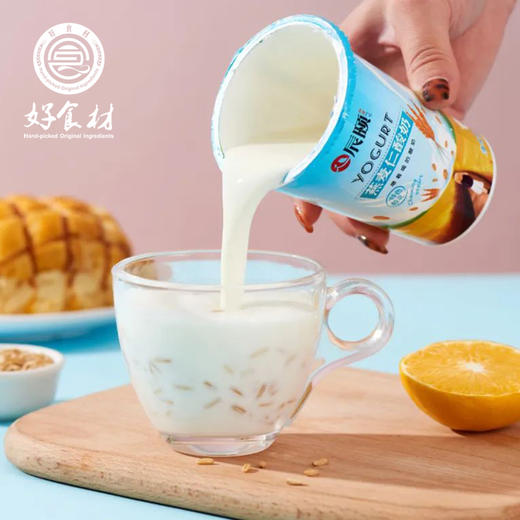 CY-新疆燕麦仁酸奶 180g*12杯 商品图2