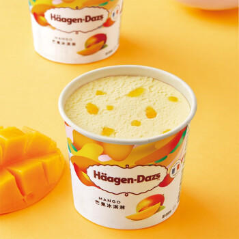 哈根达斯（Haagen-Dazs）经典芒果口味冰淇淋 100ml/杯 雪糕 商品图4