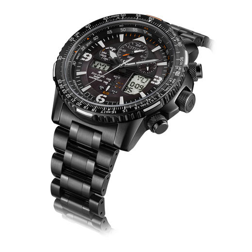 西铁城(CITIZEN)光动能多局电波男表空中之鹰系列JY8085-81E 商品图6