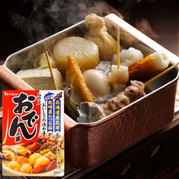 好侍（HOUSE）日本进口 关东煮汤料 77.2g*4盒装 日式风味 串串水煮菜寿喜烧 商品图2