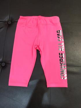 匡威童装七分打底裤荧光粉72112CP343/72122CP343
