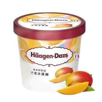 哈根达斯（Haagen-Dazs）经典芒果口味冰淇淋 100ml/杯 雪糕 商品图2