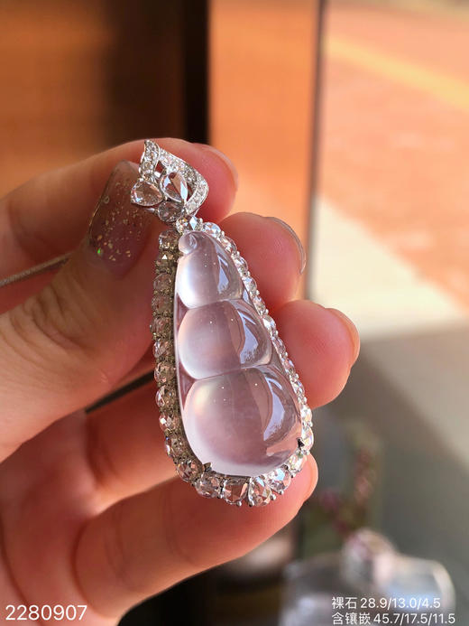 玻璃福豆吊坠 49999【2280907】 商品图1