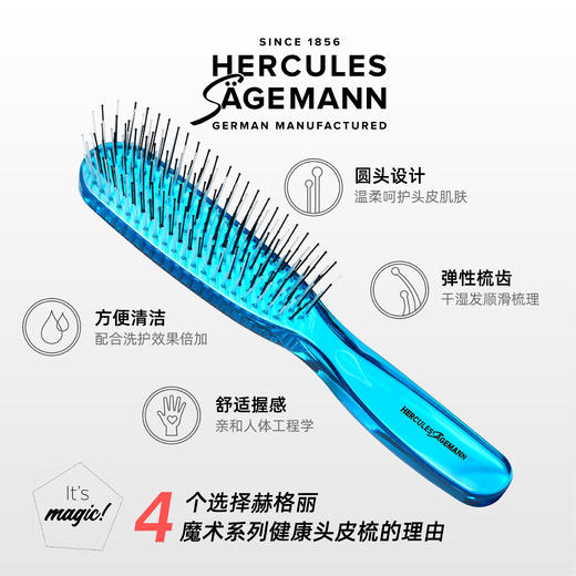 全功能魔术梳 岛屿蓝/8210 商品图1