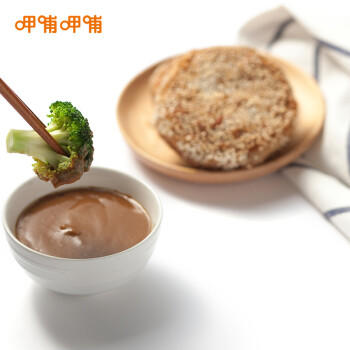 呷哺呷哺 原味火锅蘸料 花生酱 不辣麻酱拌面拌饭酱调料火锅食材120g*2袋 商品图4