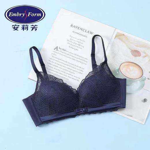 安莉芳无钢圈聚拢无痕蕾丝文胸EB00523上托防下垂性感内衣 商品图0