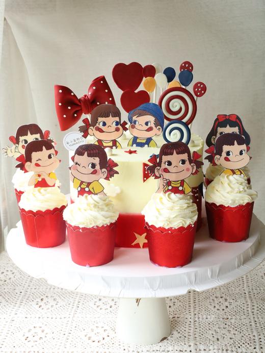 不二家6寸蛋糕主题➕6个纸杯 商品图3