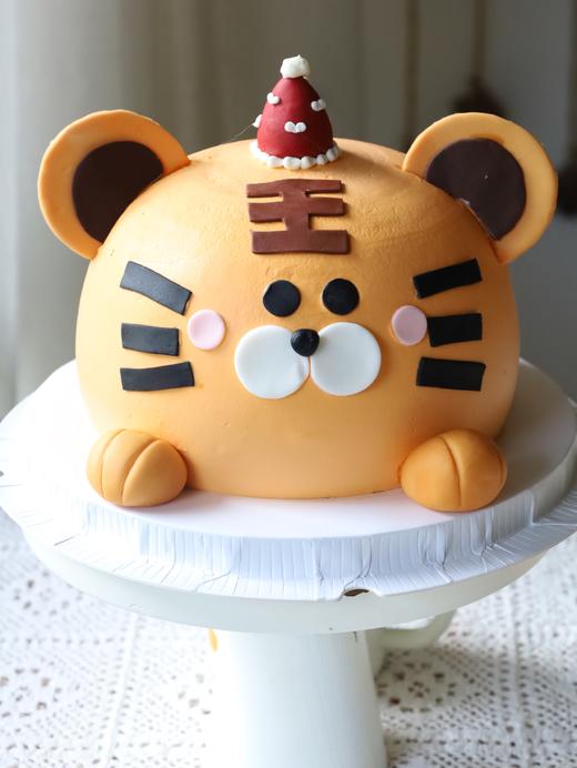 虎宝宝圆滚滚造型蛋糕（木糠冰淇淋做不到） 商品图4