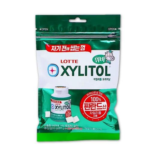 乐天 木糖醇口香糖袋97g   商品图0