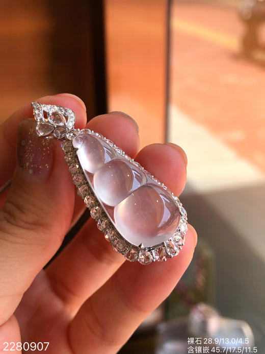 玻璃福豆吊坠 49999【2280907】 商品图3