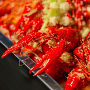 今锦上蒜蓉小龙虾3斤 4-6钱 净虾1.5斤 中号25-33只 加热即食 商品图5