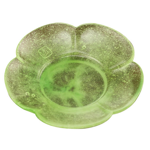 心缘堂琉璃 粉彩梅花杯托茶杯垫茶道茶碟茶功夫茶具杯托家用创意杯托日式茶托垫 商品图2