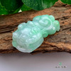 派瑞翡翠 翡翠貔貅挂件 糯种 绿色 商品缩略图0