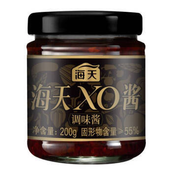 海天 拌面酱 xo酱200g 海鲜酱 拌面拌饭酱 火锅点蘸调料 商品图0