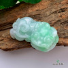 派瑞翡翠 翡翠貔貅挂件 糯种 绿色 商品缩略图0