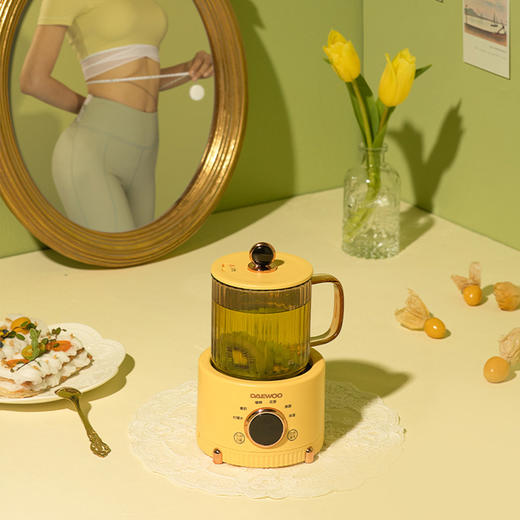 大宇电炖养生杯办公室小型煮茶器多功能加热杯迷你养生壶 心选到家 商品图2