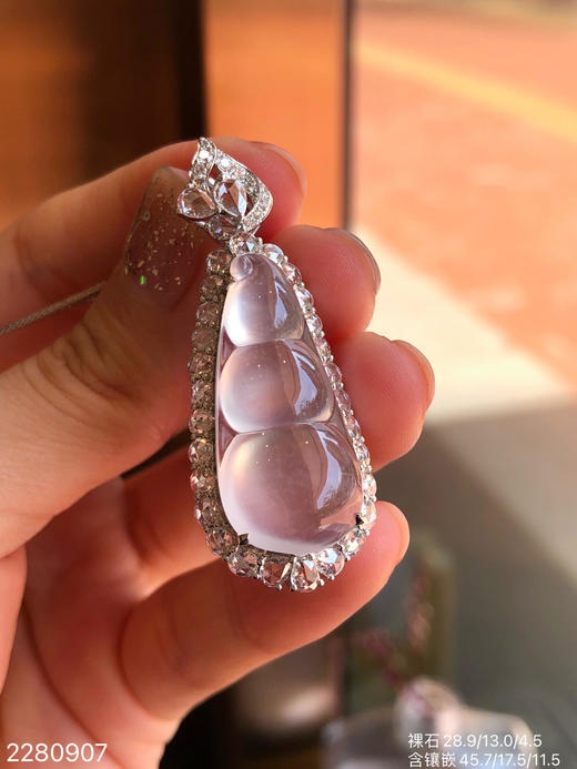 玻璃福豆吊坠 49999【2280907】 商品图5