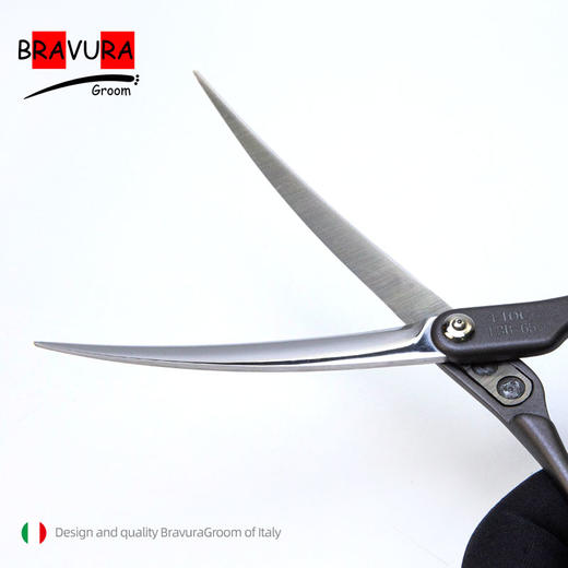铝柄小弯剪 L3B-65 意大利BRAVURAGROOM宠物美容L系列 商品图2