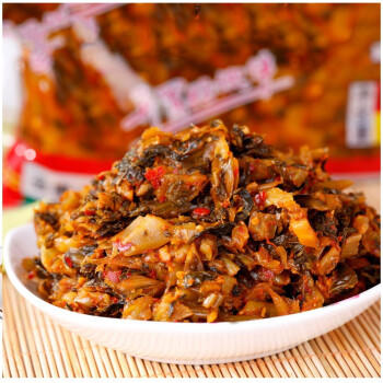 张氏建林弥渡酸腌菜180g*3袋 云南大理特产泡菜酸菜 米线调味料酸菜 商品图0