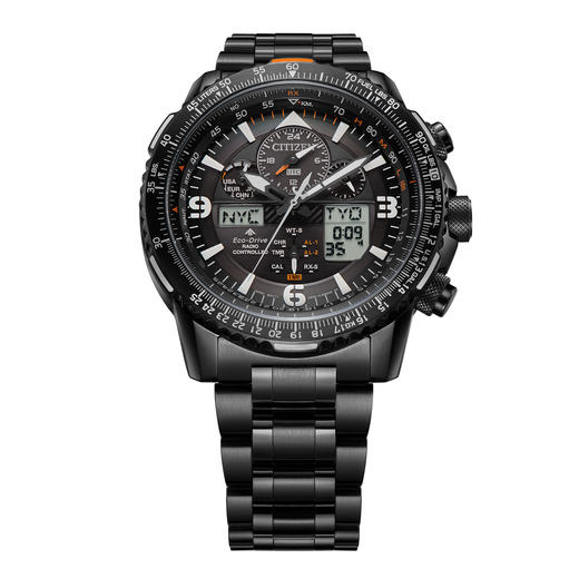 西铁城(CITIZEN)光动能多局电波男表空中之鹰系列JY8085-81E 商品图5