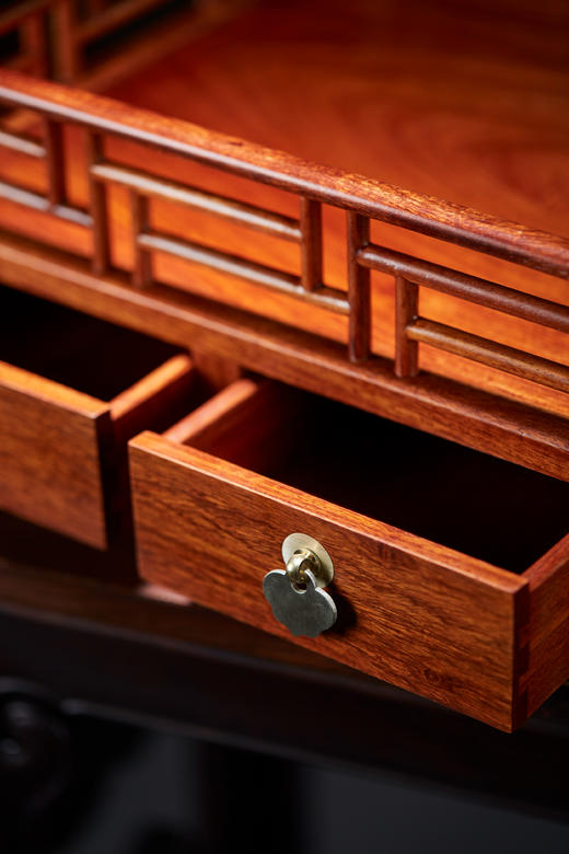 红桥红  家具严选  缅甸花梨（大果紫檀）  【缅花精工 都承盘】 商品图5