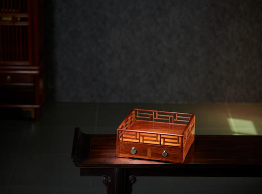 红桥红  家具严选  缅甸花梨（大果紫檀）  【缅花精工 都承盘】 商品图4