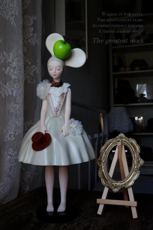 最伟大的作品系列-青苹果-然女孩-郭玲 商品图0