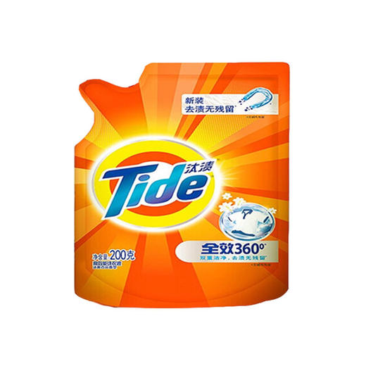 汰渍全效360高效洗衣液200g 商品图0