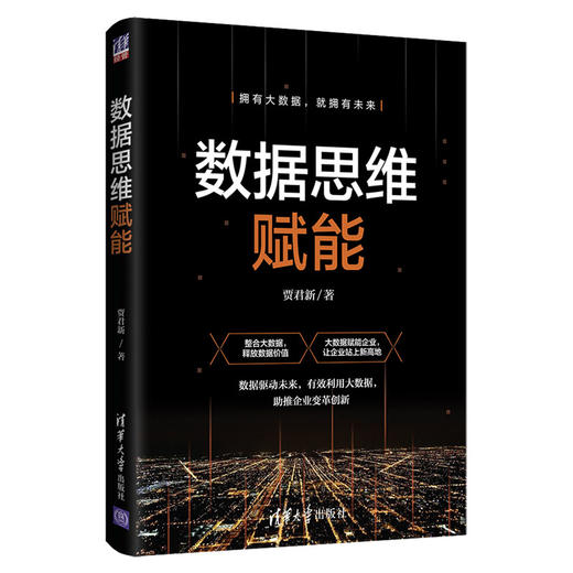 (仓发) 数据思维赋能/清华大学出版社/贾君新/9787302553915 商品图0