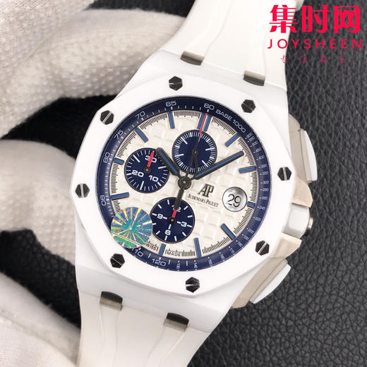 AP爱彼 AP26402CB 皇家橡树  白陶瓷 44毫米直径 搭载改原版CaL·3126自动机械机芯 商品图2