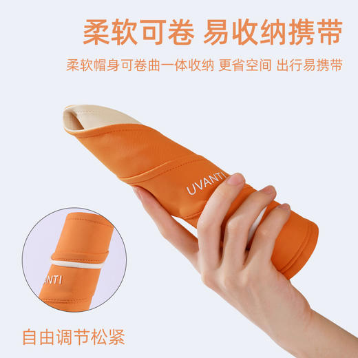 【空顶防晒帽】夏季新款防晒可折叠太阳帽 正反两用大帽檐透气遮阳空顶帽 商品图3