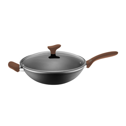 Alluflon阿路弗仑 火山系列精铁无涂层锈不了炒锅 商品图2