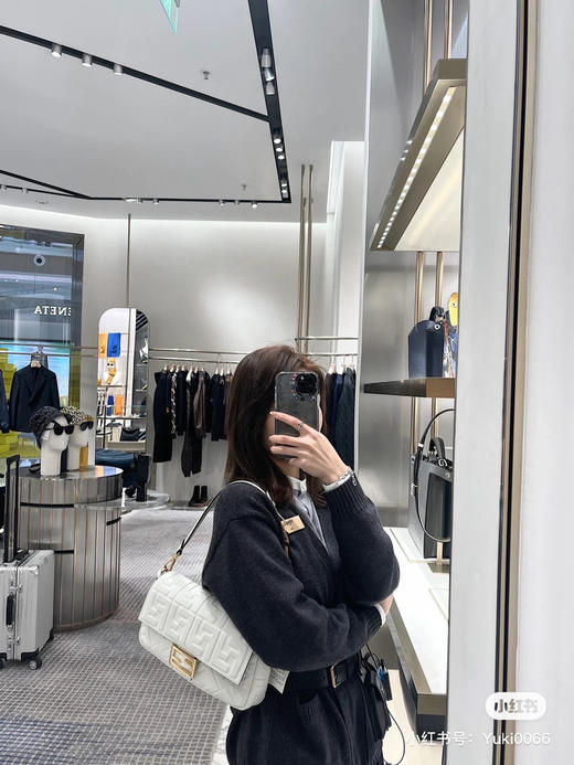 FD法棍包中号-奶茶、黑色、白色 商品图5