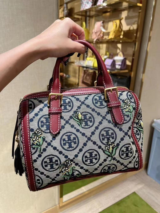 Gucci 风🇺🇸2550包邮！Tory Burch TB大号波士顿包🌟 最新款限定款 商品图1