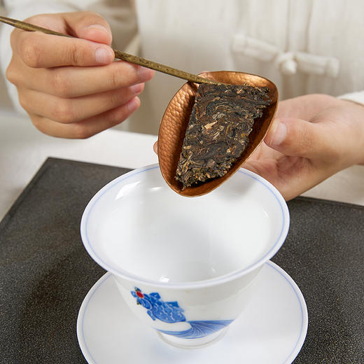 闰普堂丨孔雀方茶 普洱生茶 2021年 100g*5 商品图2