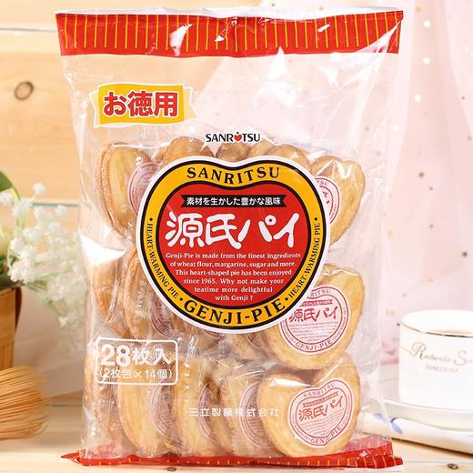 日本进口零食三立平家提子馅饼干180g千层酥源氏蝴蝶酥273g大包装 商品图2