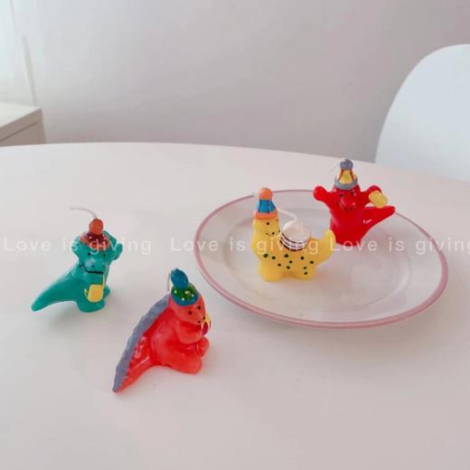 童趣恐龙蜡烛 商品图0