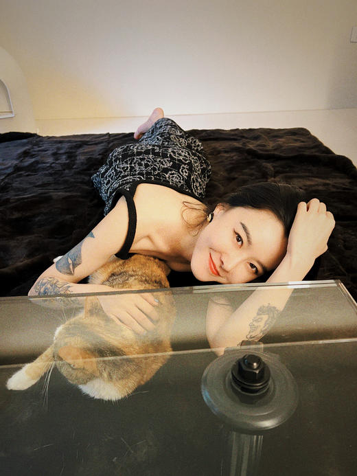 山茶花lady优雅黑银小香风傲娇长裙和背心 商品图1