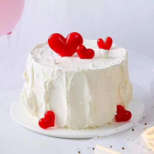 七夕专享-一见倾心-一眼定情为你沦陷！-约6寸3层夹心【网红蛋糕】 商品图0