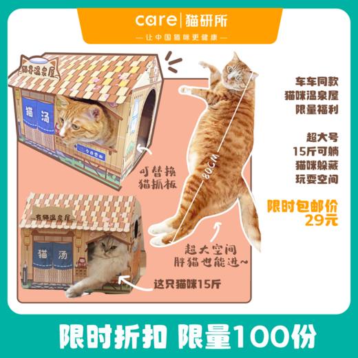 车车同款猫咪温泉屋 咖啡屋 杂货铺多款式可选猫屋 猫咪猫抓板+猫窝【发货后不支持无理由退换货】 商品图0