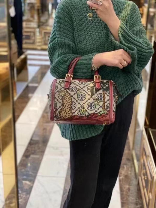 Gucci 风🇺🇸2550包邮！Tory Burch TB大号波士顿包🌟 最新款限定款 商品图4