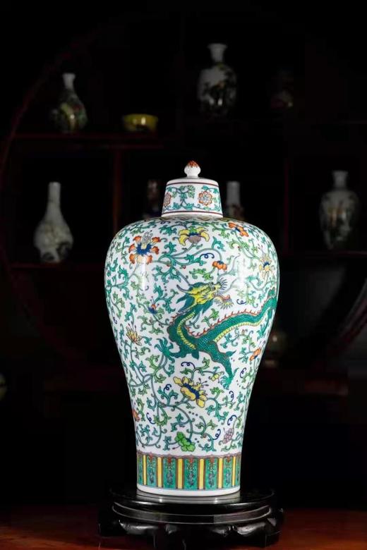 斗彩龙凤穿花梅瓶 商品图0