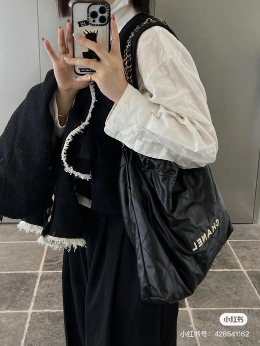 黑色中号白字 🖤22bag中号 商品图8