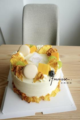 「经典」梅超凤蛋糕 夏日新口味 梅子凤梨 超推荐