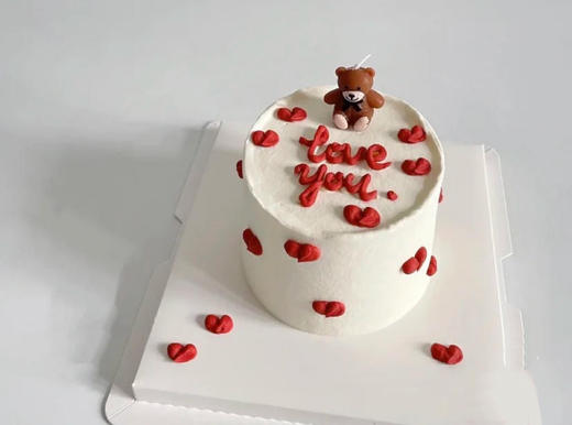 七夕情人节02款（4寸小蛋糕） 商品图0