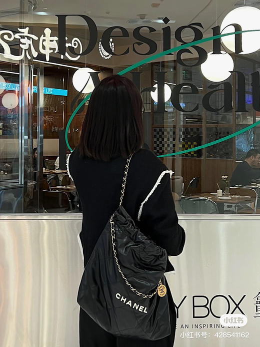 黑色中号白字 🖤22bag中号 商品图7