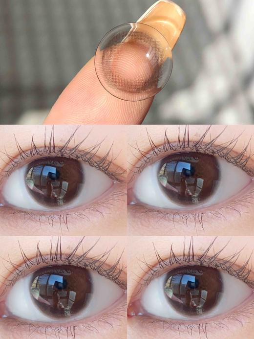 年抛 小奶泥 Laseecon  小直径14.0 着色13.2  (同品牌多副更划算 选款完整色板在详情页) 小巧环 商品图0