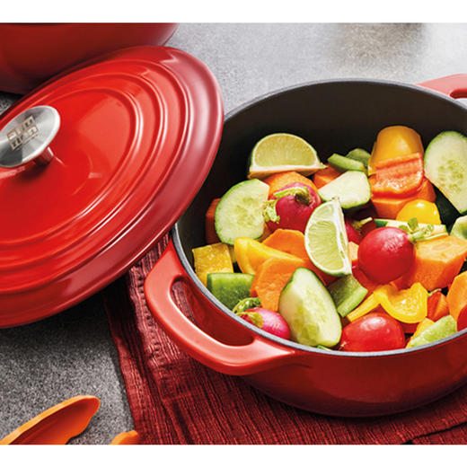 Alluflon阿路弗仑 巴洛克珐琅汤锅 商品图3