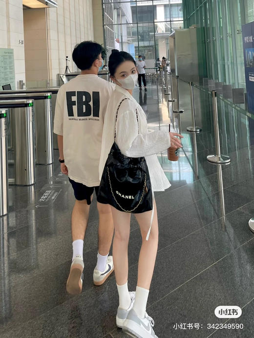 黑色中号白字 🖤22bag中号 商品图3