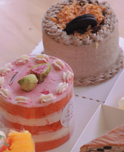 2四寸红丝绒树莓桃胶蛋糕 商品图10